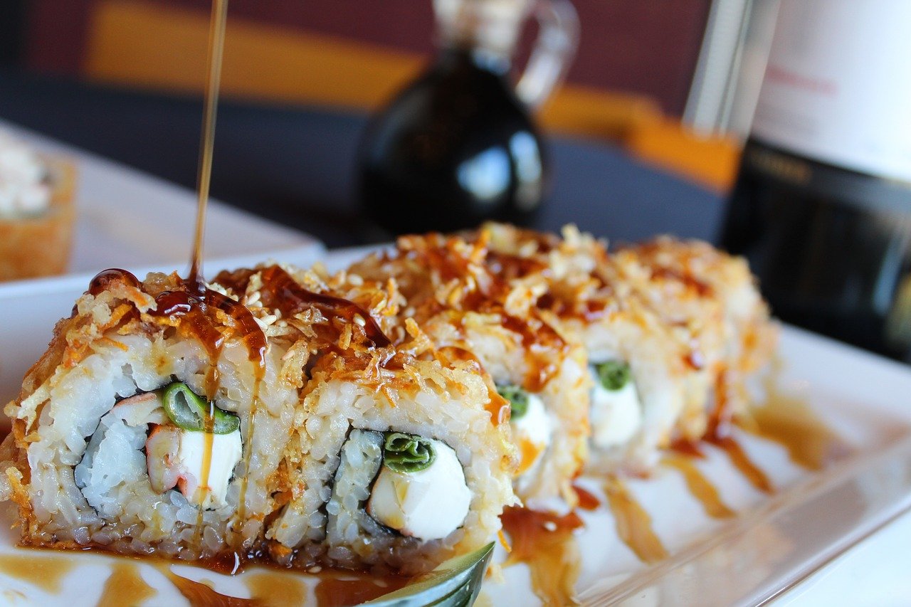 Making sushi